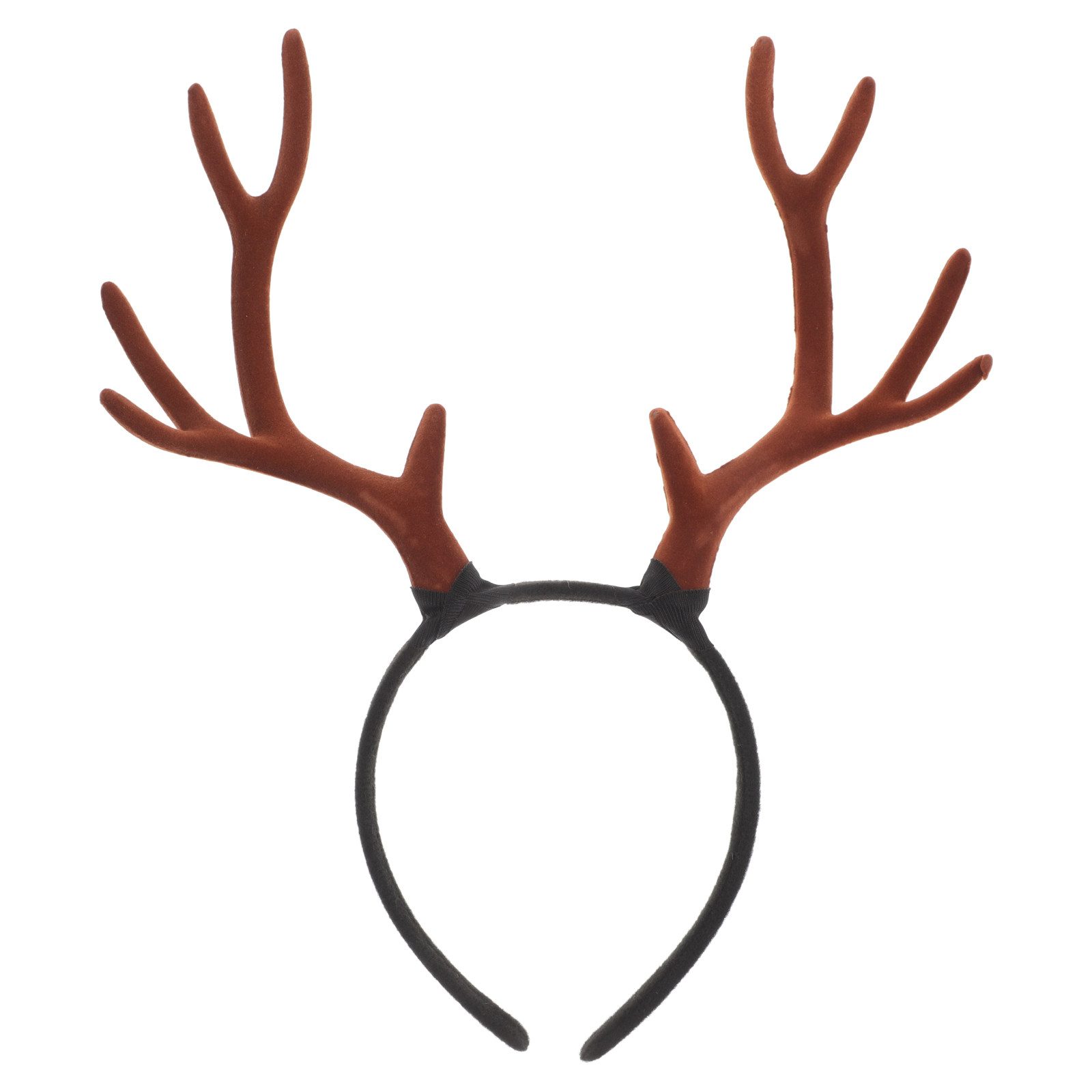 Flocked Reindeer Antlers Headb - Reindeer Antlers Headband ulasan dan harga