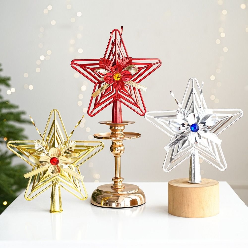 Festive Star Plastic Star Topp - Star Tree Topper ulasan dan harga