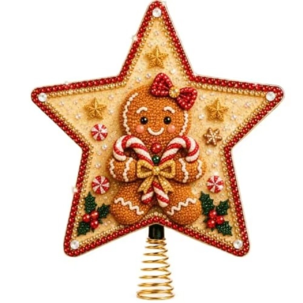 Star Shape Christmas Star Tree - Star Tree Topper ulasan dan harga