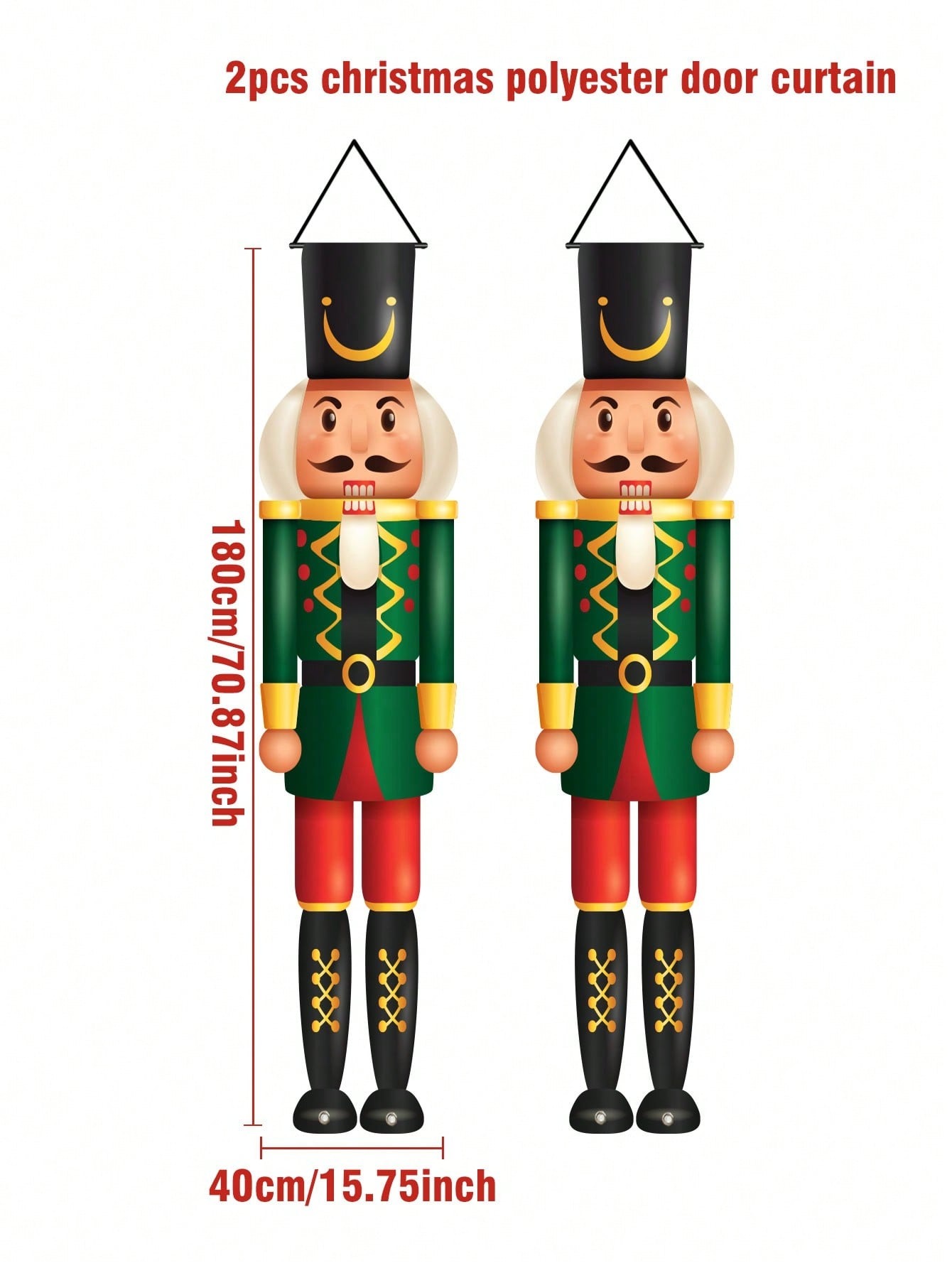 Christmas Porch Banner Nutcrac - Nutcracker Figurine ulasan dan harga