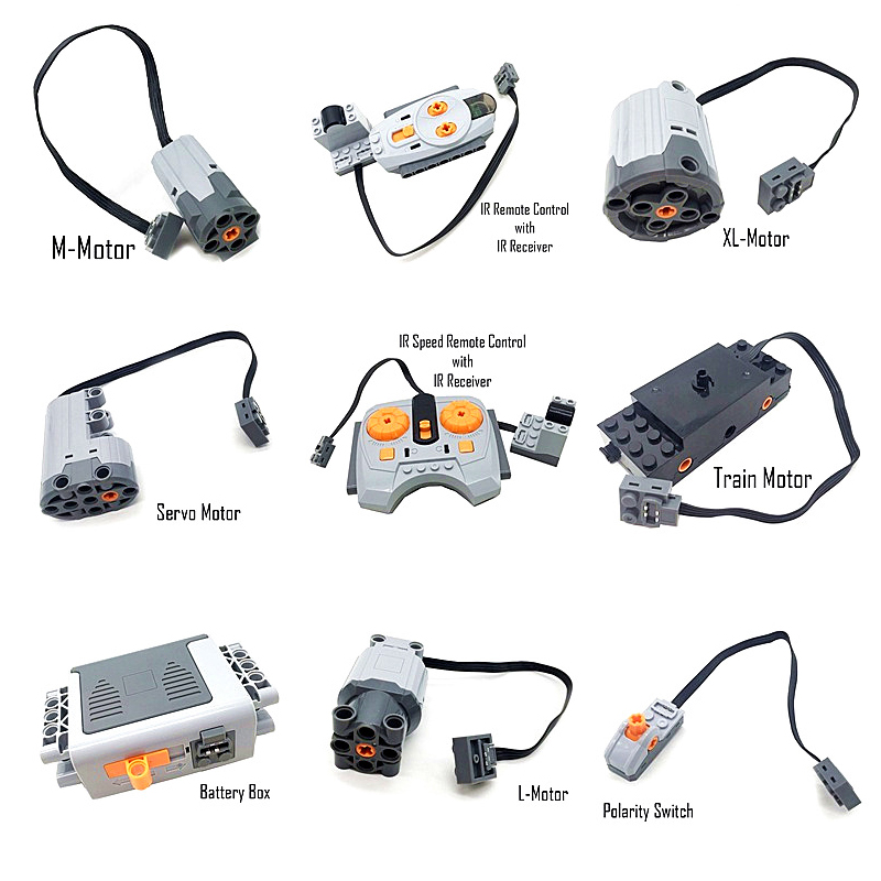 Technical Parts Motor Multi Po - Lego Set Technic ulasan dan harga