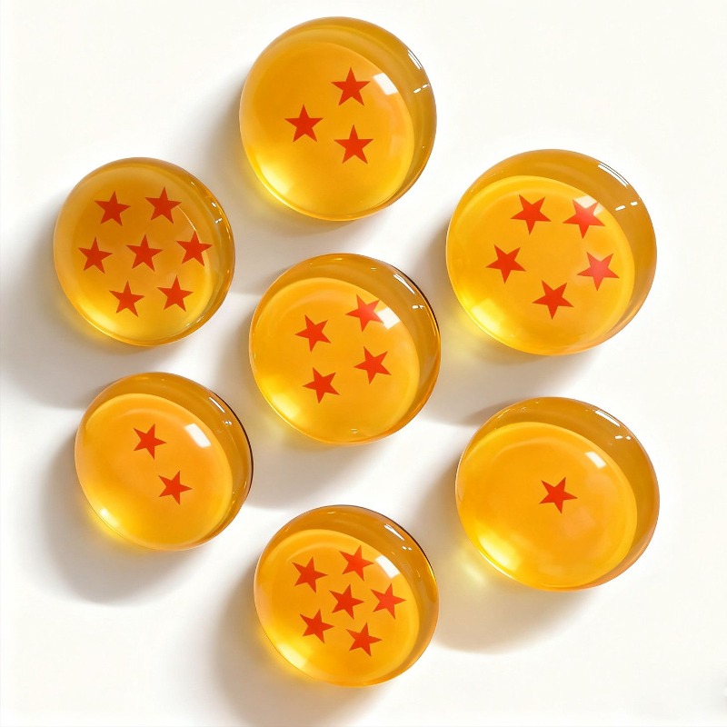7Pcs Dragon Ball Z Crystal Bal - Ornament Ball Set ulasan dan harga