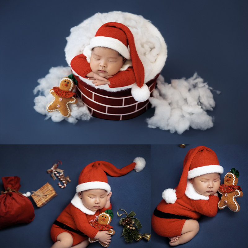 Santa Claus Newborn Photo Clot - Elf Costume Christmas ulasan dan harga