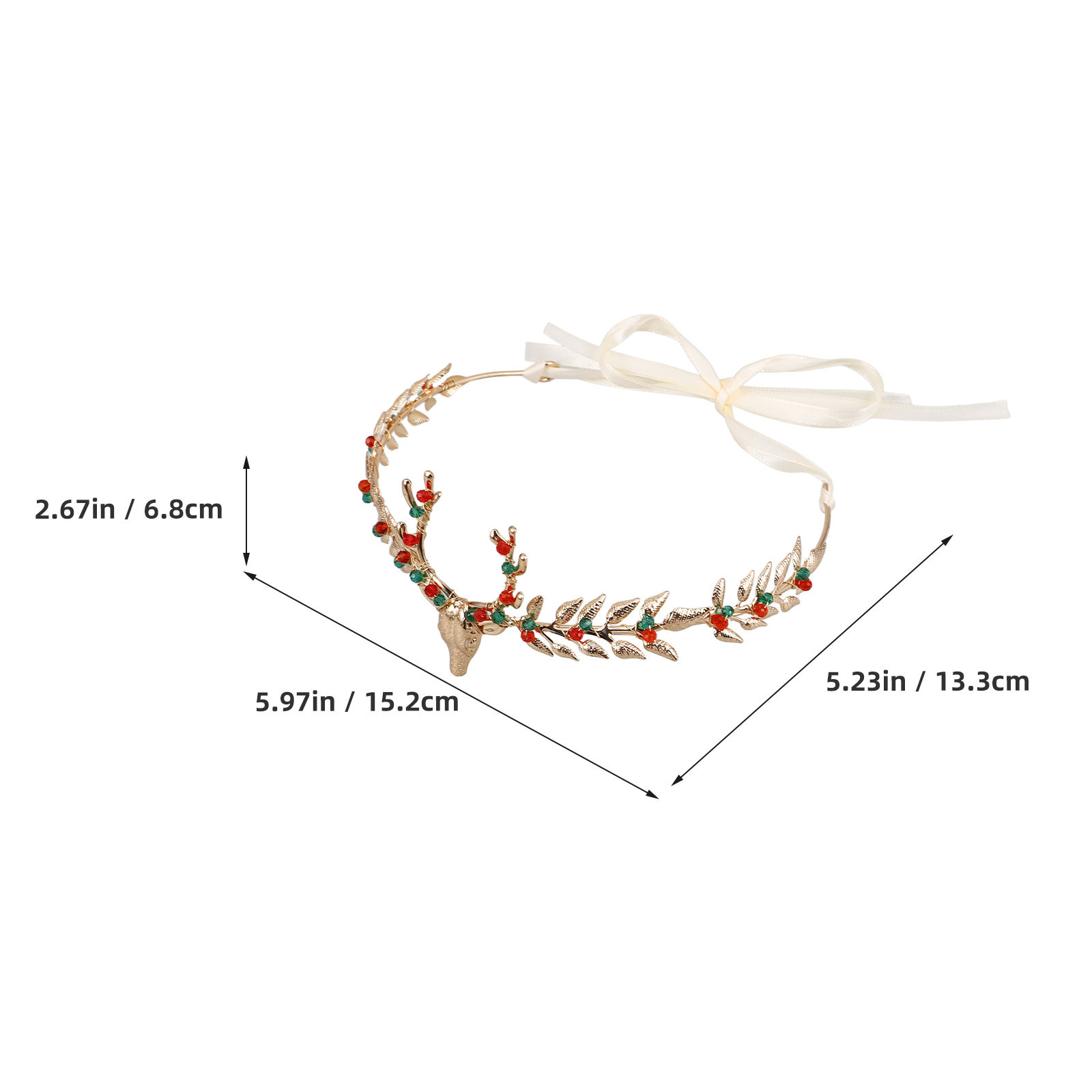 Christmas Reindeer Headband El - Reindeer Antlers Headband ulasan dan harga