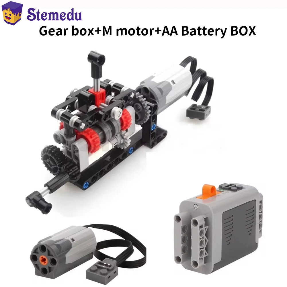 MOC High-tech 4 Speeds Gearbox - Lego Set Technic ulasan dan harga