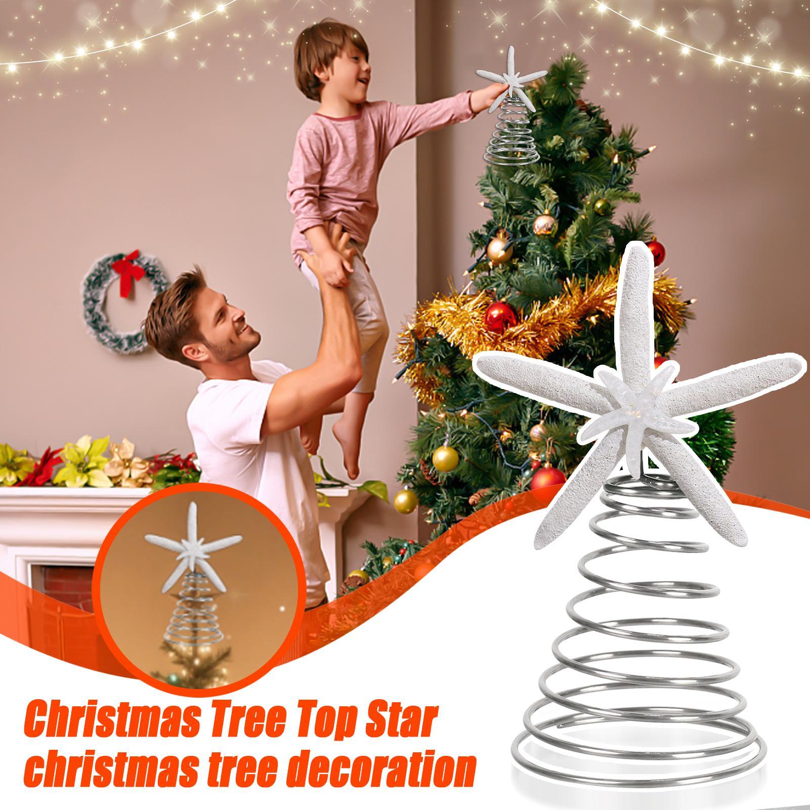 Christmas Tree Topper Star Cre - Star Tree Topper ulasan dan harga