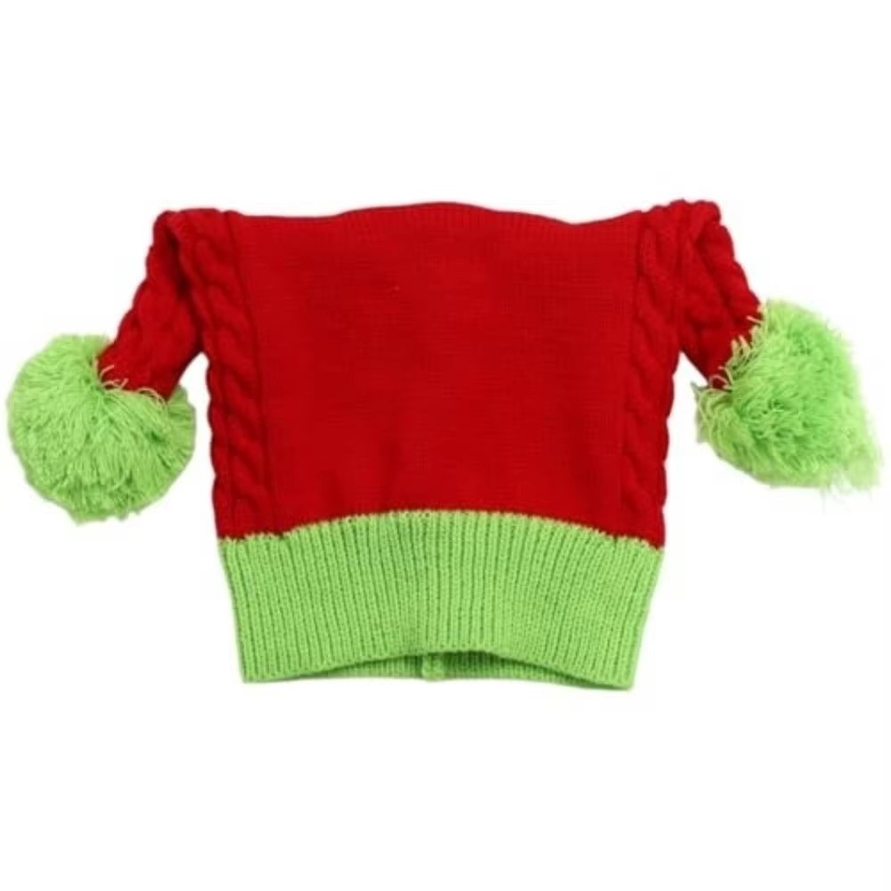 Cute Christmas Knitted Hat War - Santa Hat Plush ulasan dan harga
