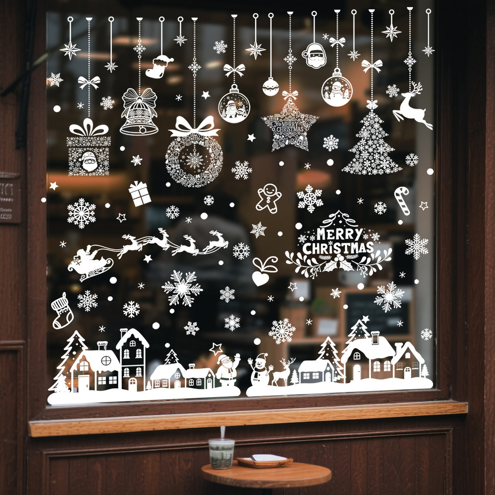 Large Christmas Window Decals  - Snowflake Window Decal ulasan dan harga