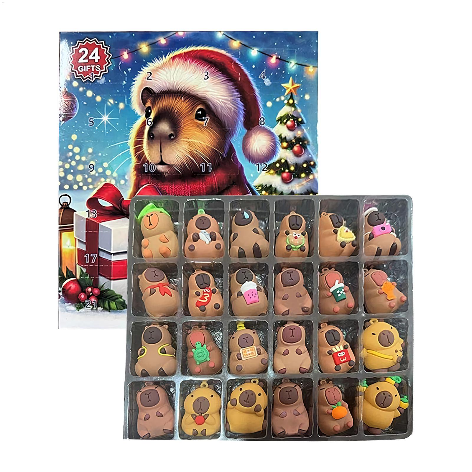 New Capybara Christmas Countdo - Advent Calendar Gift ulasan dan harga