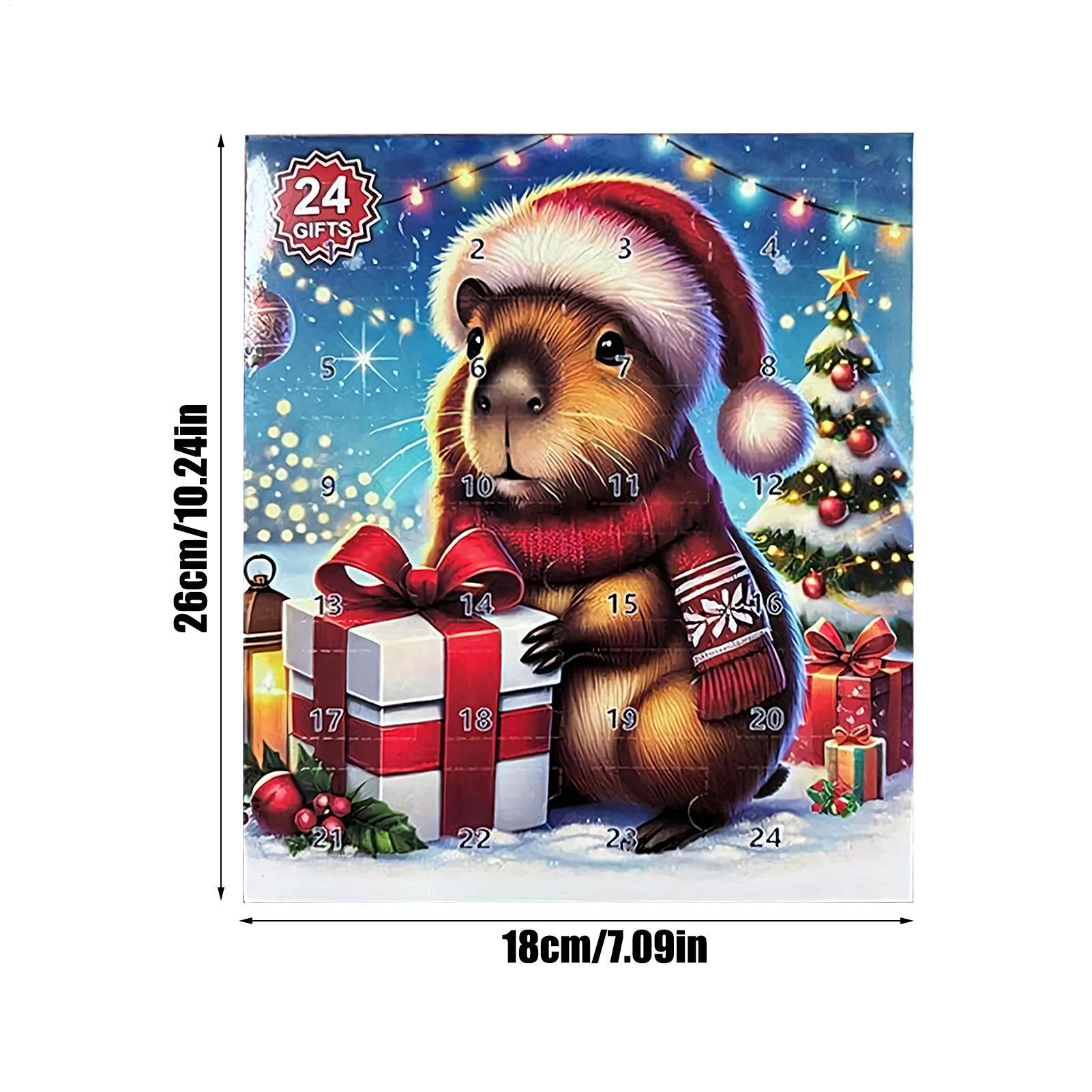 New Capybara Christmas Countdo - Advent Calendar Gift ulasan dan harga