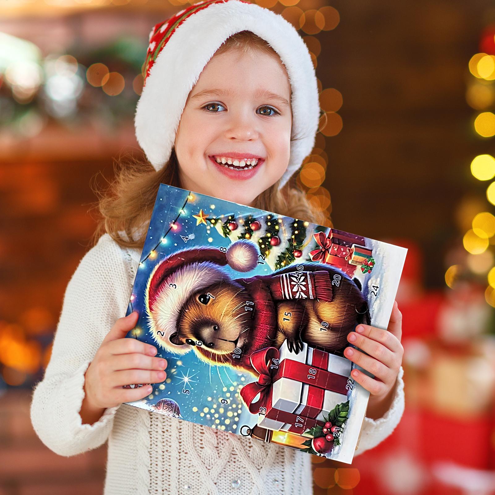 New Capybara Christmas Countdo - Advent Calendar Gift ulasan dan harga