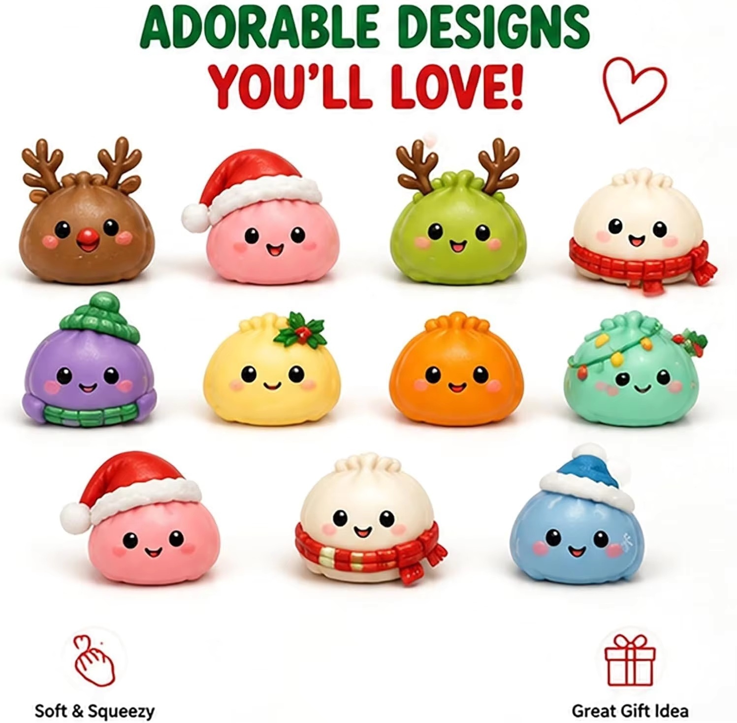 Christmas Squishy Advent Calen - Advent Calendar Gift ulasan dan harga