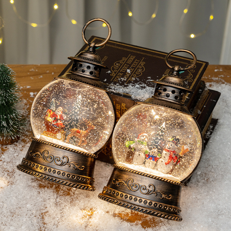 Christmas Decorations Large Fl - Snow Globe Musical ulasan dan harga