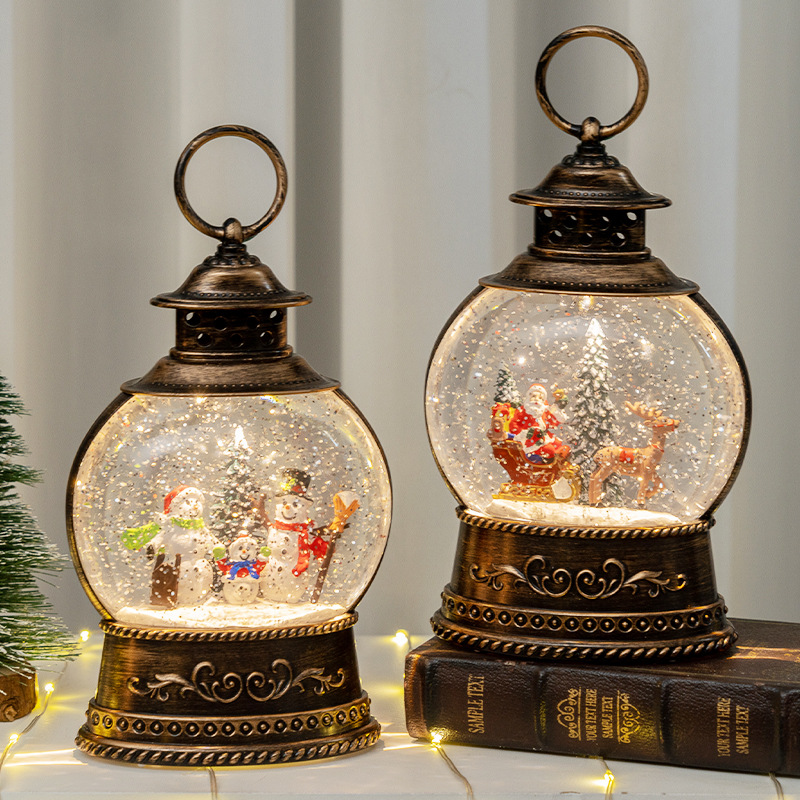 Christmas Decorations Large Fl - Snow Globe Musical ulasan dan harga