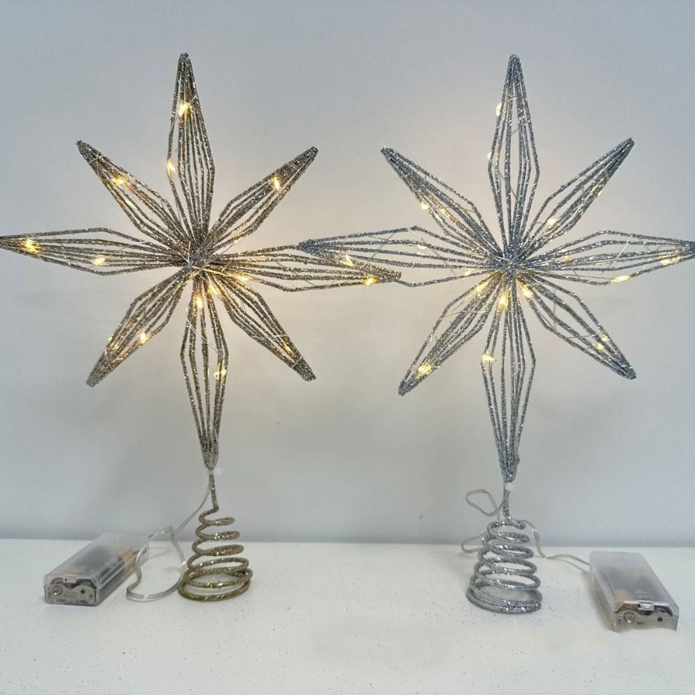 Star Christmas Tree Topper LED - Star Tree Topper ulasan dan harga