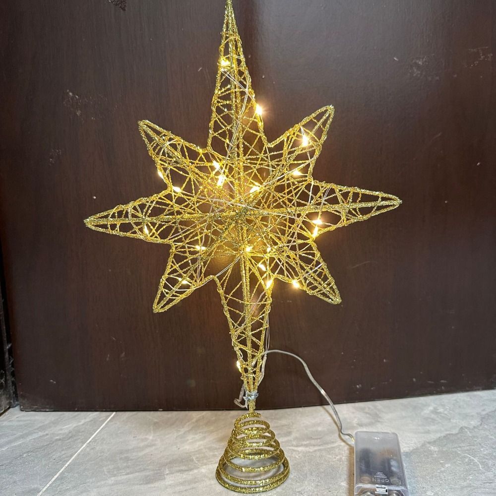 Star Christmas Tree Topper LED - Star Tree Topper ulasan dan harga